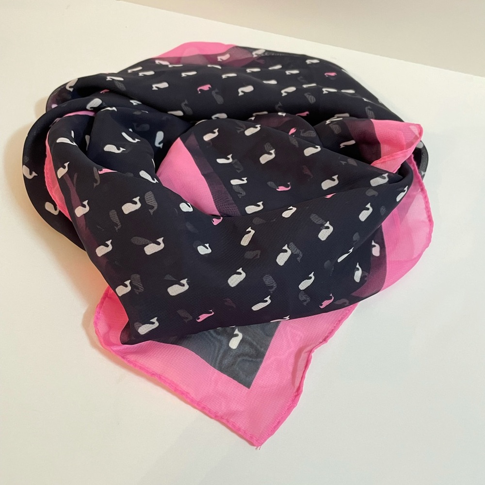 Whale Motif Wrap 40” x 40”